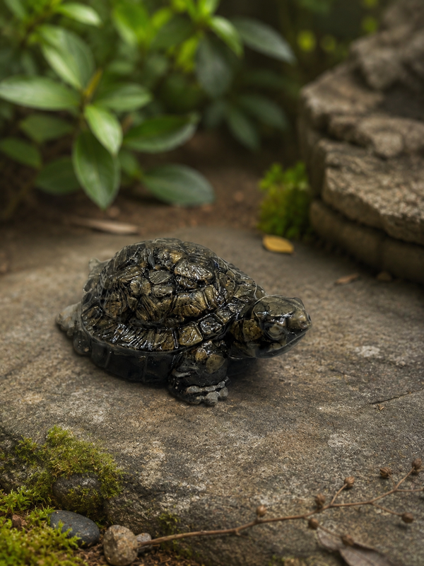 🐢 Pyrite Turtle ✨ Prosperity & Protection.