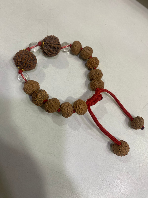 100% Natural 7 Mukhi Nepali Rudraksha Bracelet