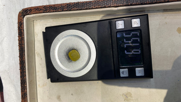 100% Natural Premium Nigerian Pukhraj (Yellow Sapphire) – 6.7 Carat | 100% Original High-Quality Yellow Gemstone