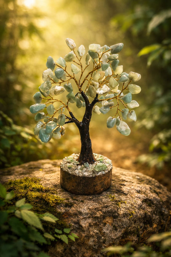 ๐ Green Aventurine Tree โ Lucky Prosperity & Heart Healing Crystal Tree