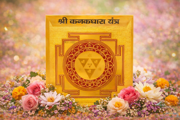 Shree Kanakdhara Yantra – Gold Plated (3×3 Inch)