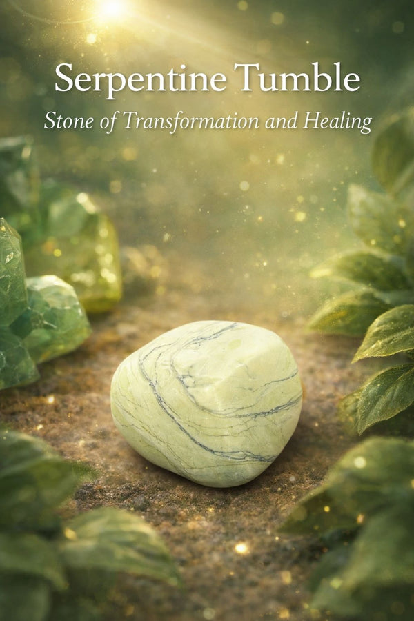 Serpentine Tumble – Stone of Transformation 🌿✨