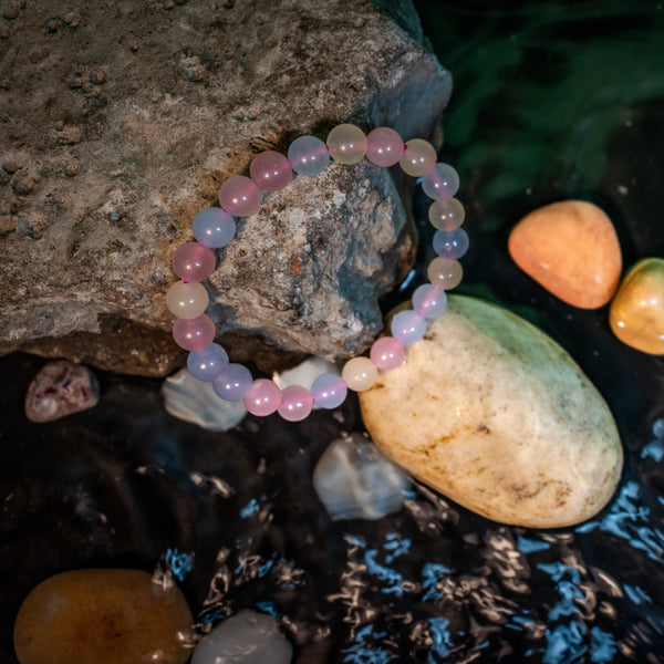 Morganite Crystal Bracelet – Love, Confidence & Emotional Harmony Jewelry