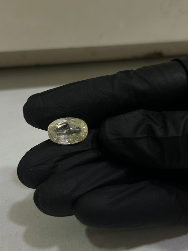 100% Natural Ceylon Pukhraj (Yellow Sapphire) – 9.1 Carat