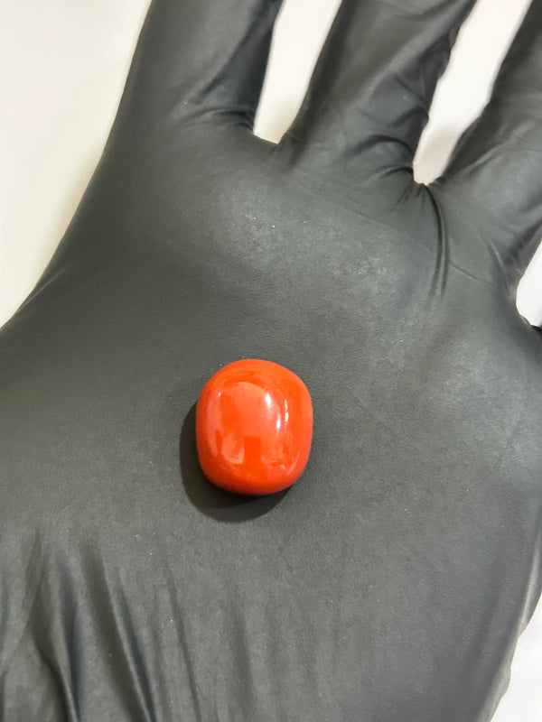 100% Natural Italian Moonga (Red Coral) – 19.7 Ratti