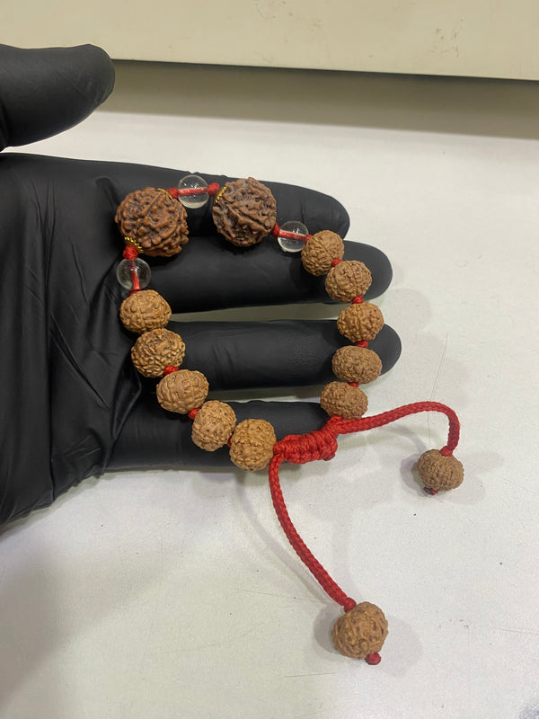 100% Natural 7 Mukhi Nepali Rudraksha Bracelet