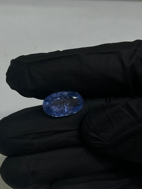 100% Natural Blue Sapphire (Neelam)5.6 carat