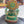2.03 KG Green Aventurine Ganesh Murti with Golden Varak