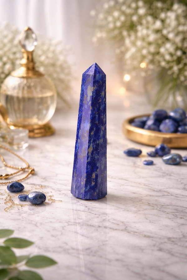 💙 Natural Lapis Lazuli Gemstone – Stone of Wisdom, Truth & Spiritual Awareness