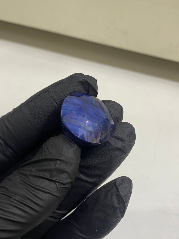 100% Natural Ceylon Blue Saphhire(Neelam) 95.9 carat