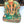 2.73 KG Green Aventurine Ganesh Murti with Golden Varak