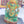 2.03 KG Green Aventurine Ganesh Murti with Golden Varak