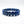 Square Lapis Lazuli Bracelet – Natural Deep Blue Gemstone Beaded Stretch Bracelet