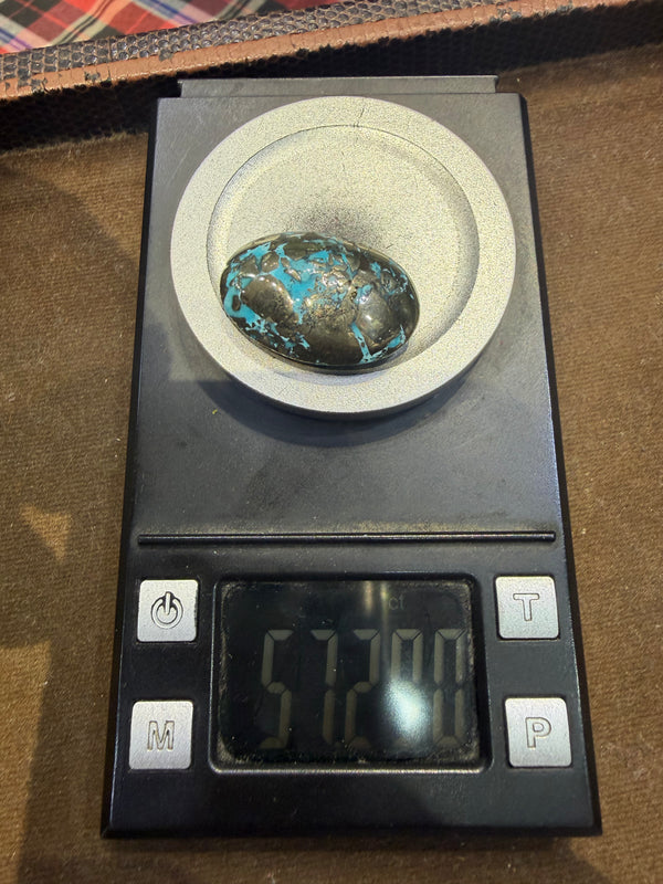 Premium Natural Irani Firoza (Persian Turquoise) – 57.2 Carat | Genuine Iranian Turquoise