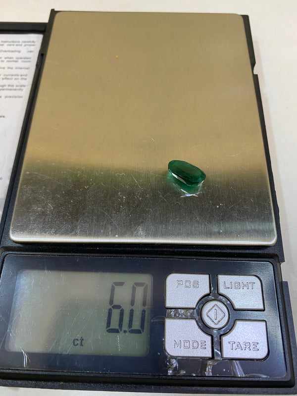 Premium 100% Natural Panna (Emerald) – 6 Carat | High-Quality Natural Emerald Gemstone