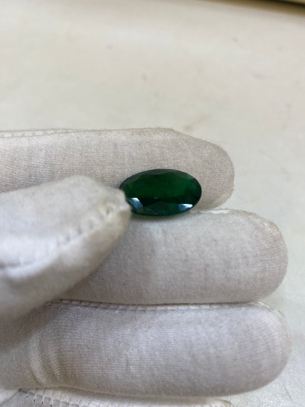 Premium Natural Zambian Panna (Emerald) – 9.3 Carat | High-Quality Green Emerald Gemstone