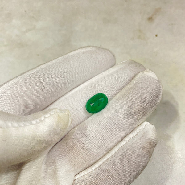 100% Natural Premium Zambian Panna (Emerald) – 3.6 Carat | High-Quality Green Gemstone