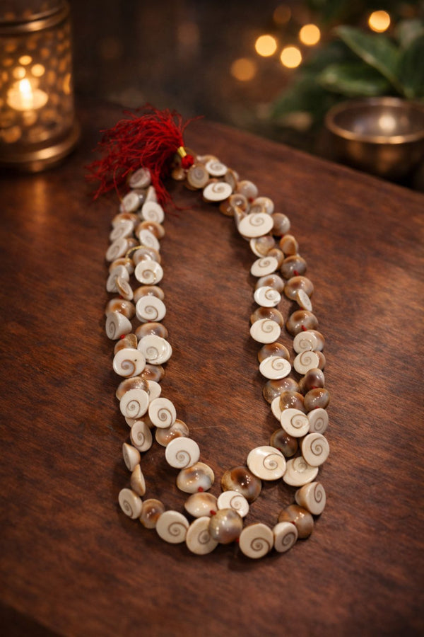 Gomti Chakra Mala – 8mm | 108+1 Sacred Beads