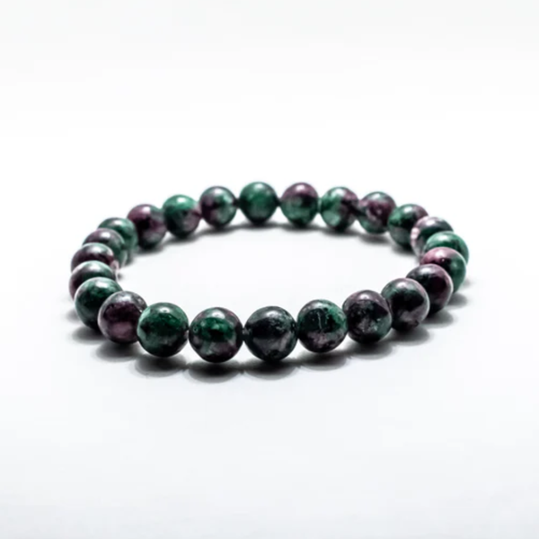 Natural Zoisite Bracelet – Healing Crystal for Growth & Positivity
