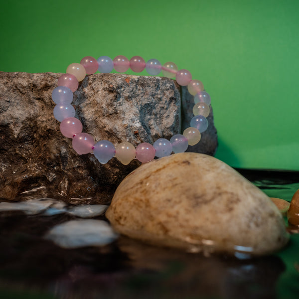 Morganite Crystal Bracelet – Love, Confidence & Emotional Harmony Jewelry