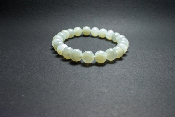 Moonstone Crystal Bracelet – Natural Gemstone Energy Jewelry