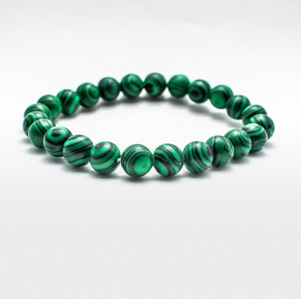 Malachite Bracelet for Men & Women – Energy, Focus & Emotional Healing