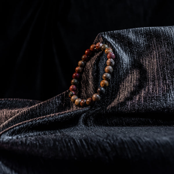 Multi Picasso Jasper Bracelet for Men & Women – Energy, Grounding & Emotional Support
